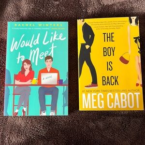 Would like to meet by Rachel Winters and the boy is back by Meg Cabot